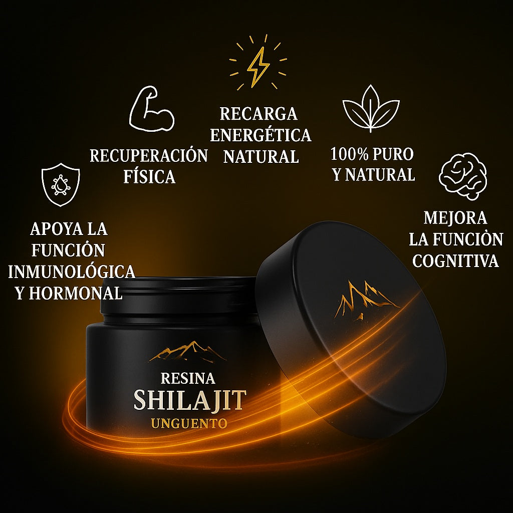 Shilajit 100% puro 💎 Fuente de energía vital del Himalaya